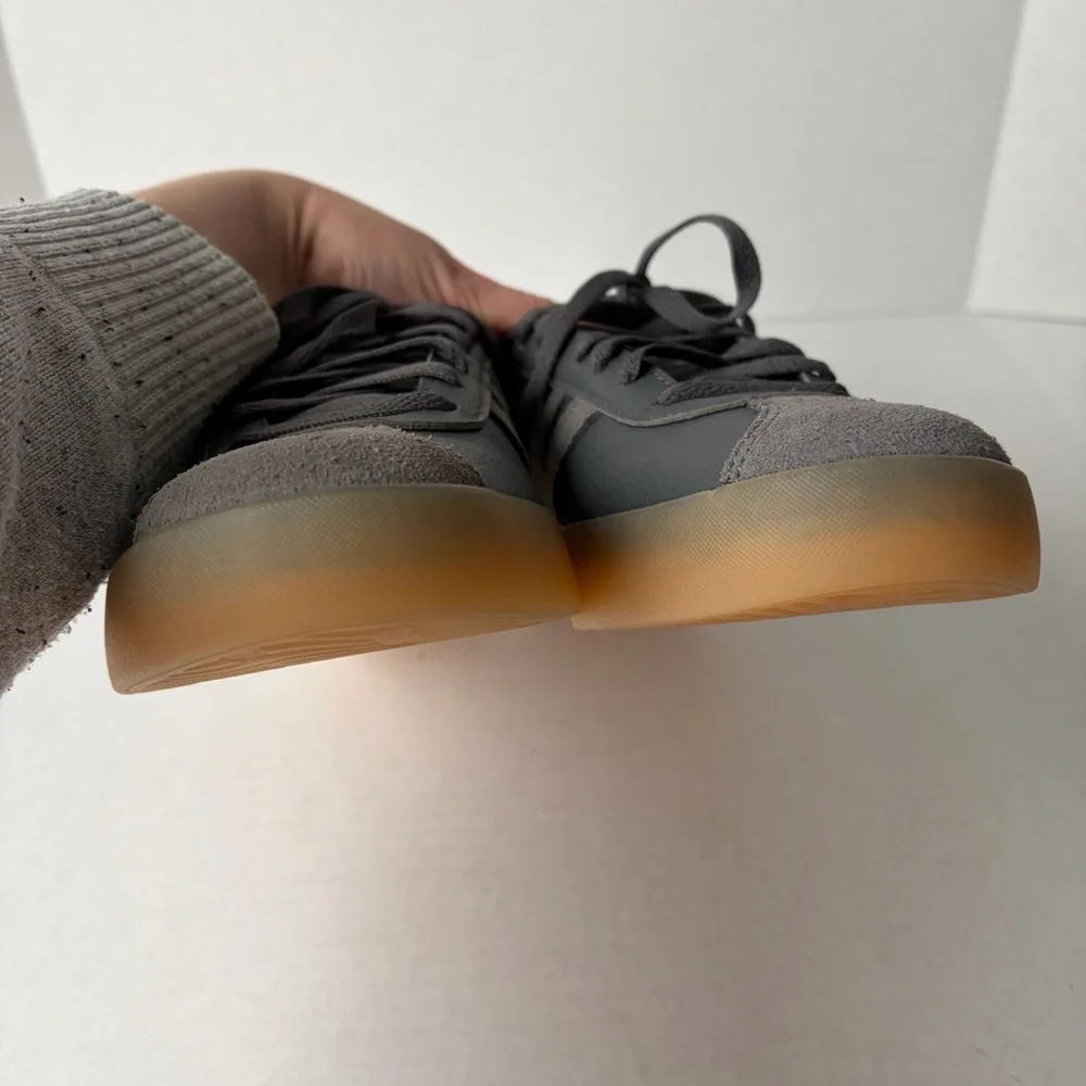 Adidas VL Court‎ 3.0 Men’s 8 Dark Gray Gum Soles New With Box